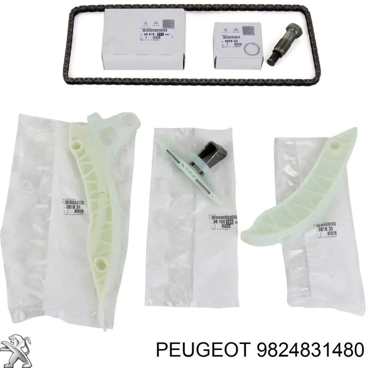 Comprar 9824831480 Peugeot/Citroen Tensor de cadena de distribución