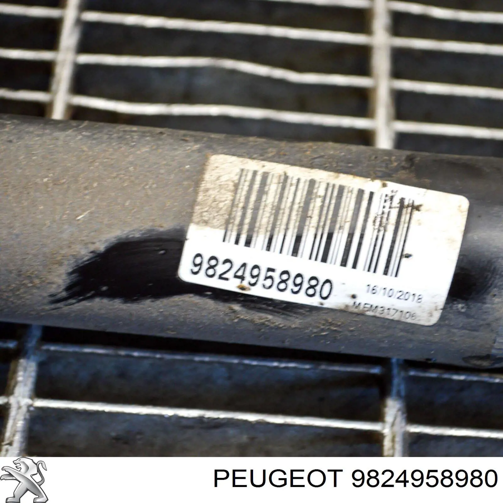 9824958980 Peugeot/Citroen amortiguador trasero