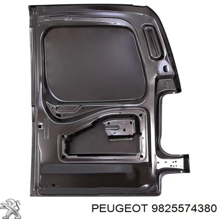 Puerta trasera izquierda 9825574380 Peugeot/Citroen