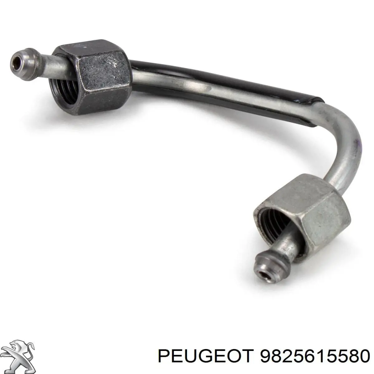 Tubería de combustible, sistema inyección, cilindro 4 9825615580 Peugeot/Citroen
