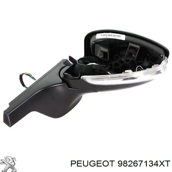 98267134XT Peugeot/Citroen Espejo retrovisor izquierdo