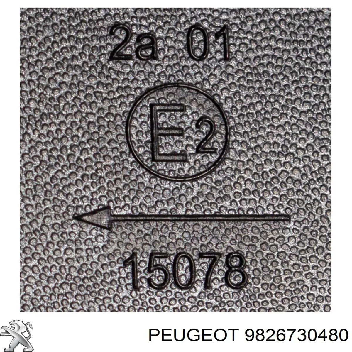Piloto trasero exterior izquierdo 9826730480 Peugeot/Citroen
