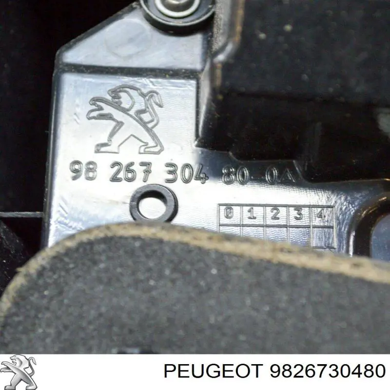 9826730480 Peugeot/Citroen Piloto trasero exterior izquierdo