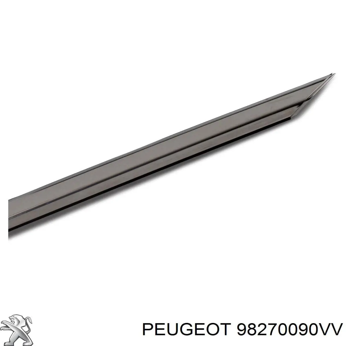 Comprar 98270090VV Peugeot/Citroen Moldura de techo derecha