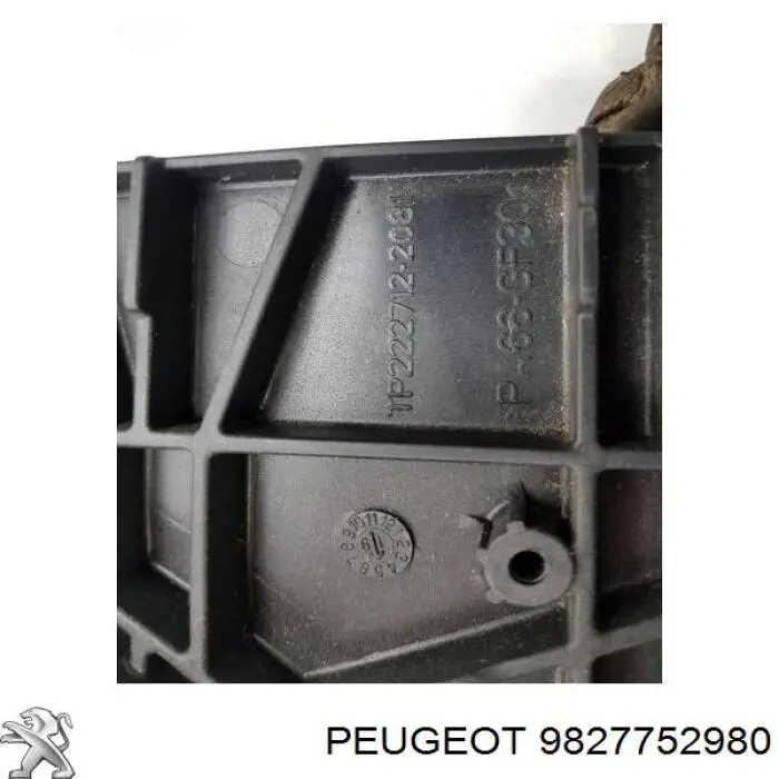 9827752980 Opel Ventilador de refrigeración del motor
