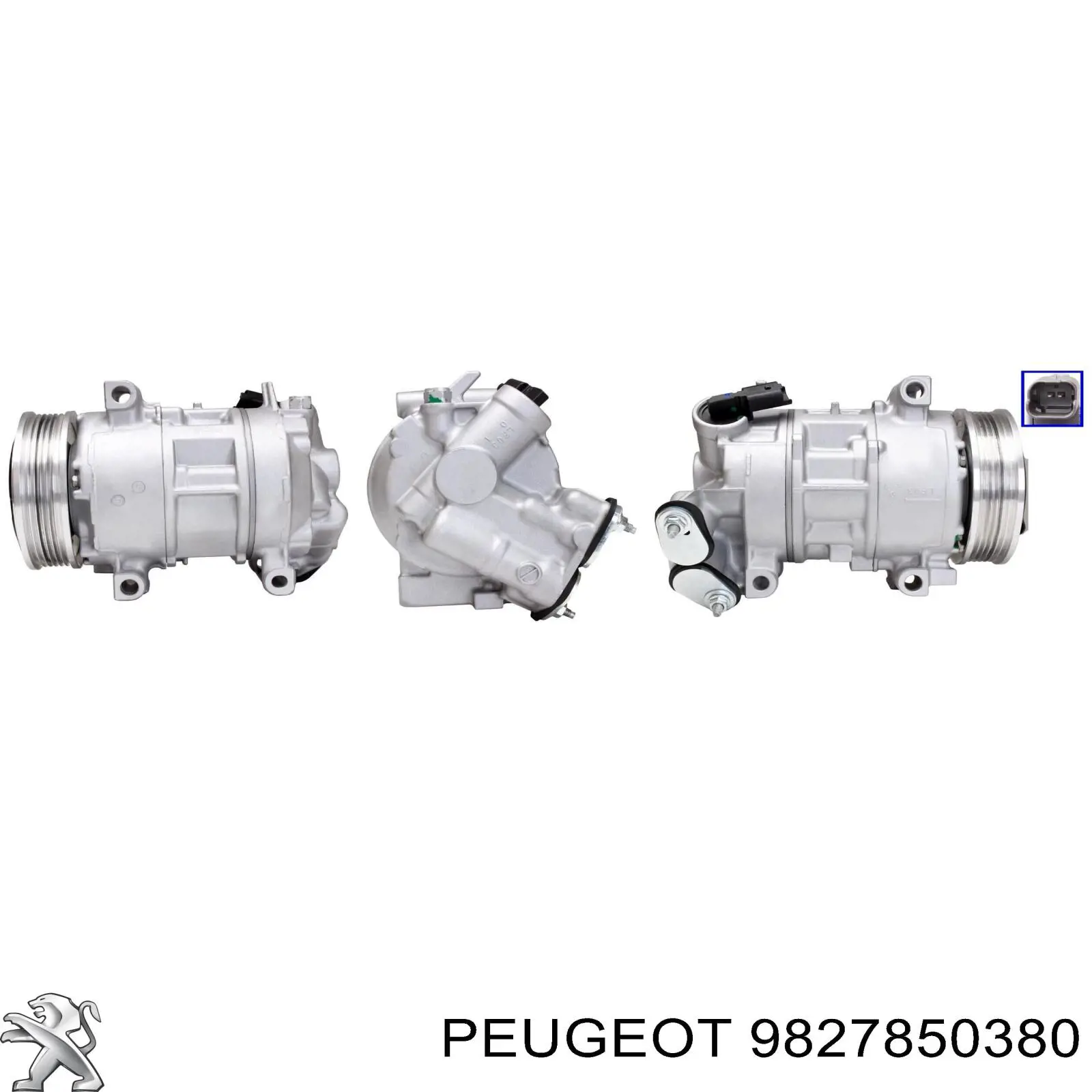 Comprar 9827850380 Peugeot/Citroen Compresor de aire acondicionado coche