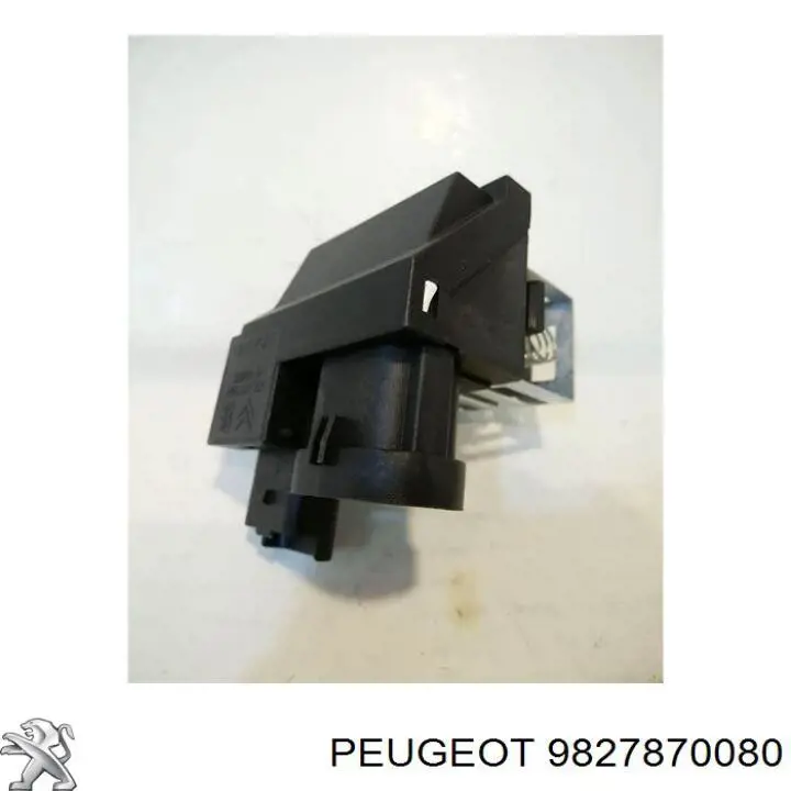 9827870080 Peugeot/Citroen control de velocidad de el ventilador de enfriamiento (unidad de control)