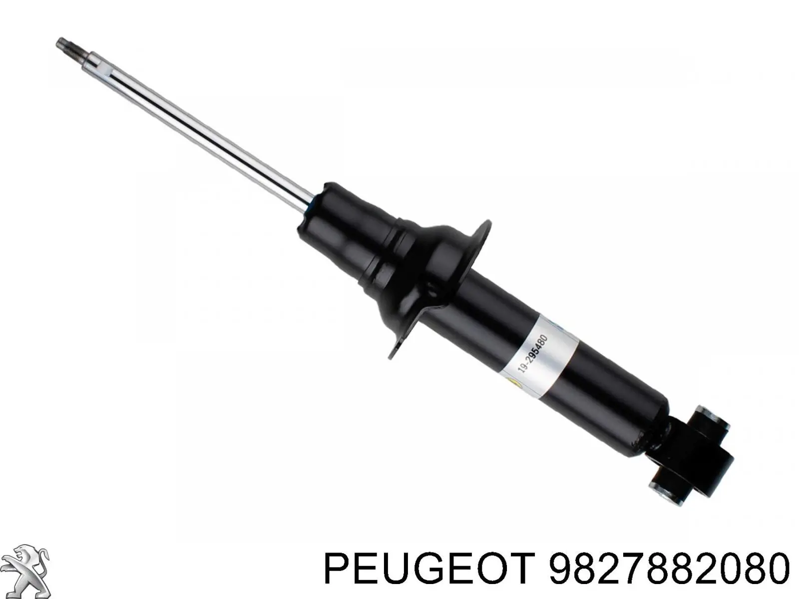 9827882080 Peugeot/Citroen amortiguador trasero