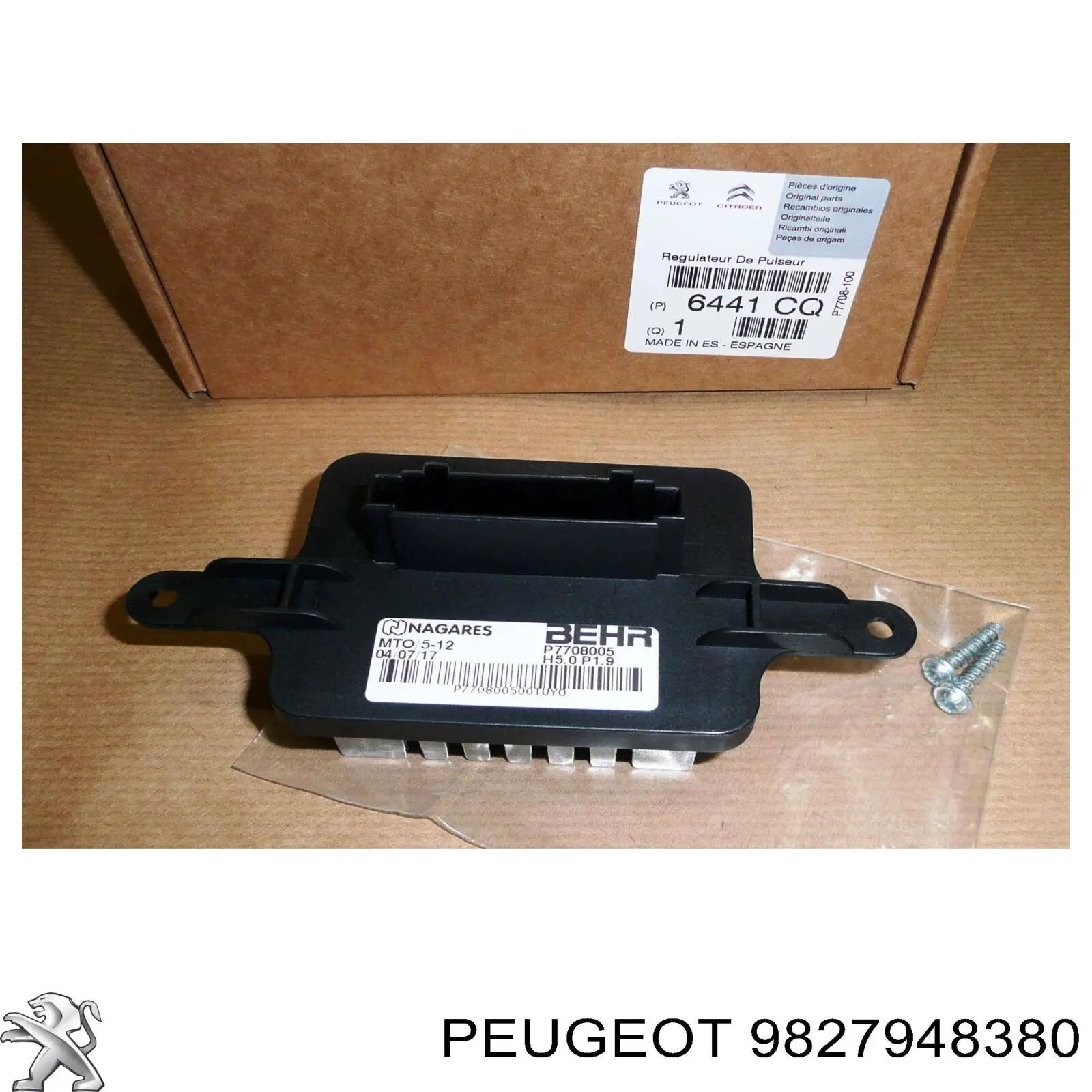 Deposito AdBlue 9827948380 Peugeot/Citroen
