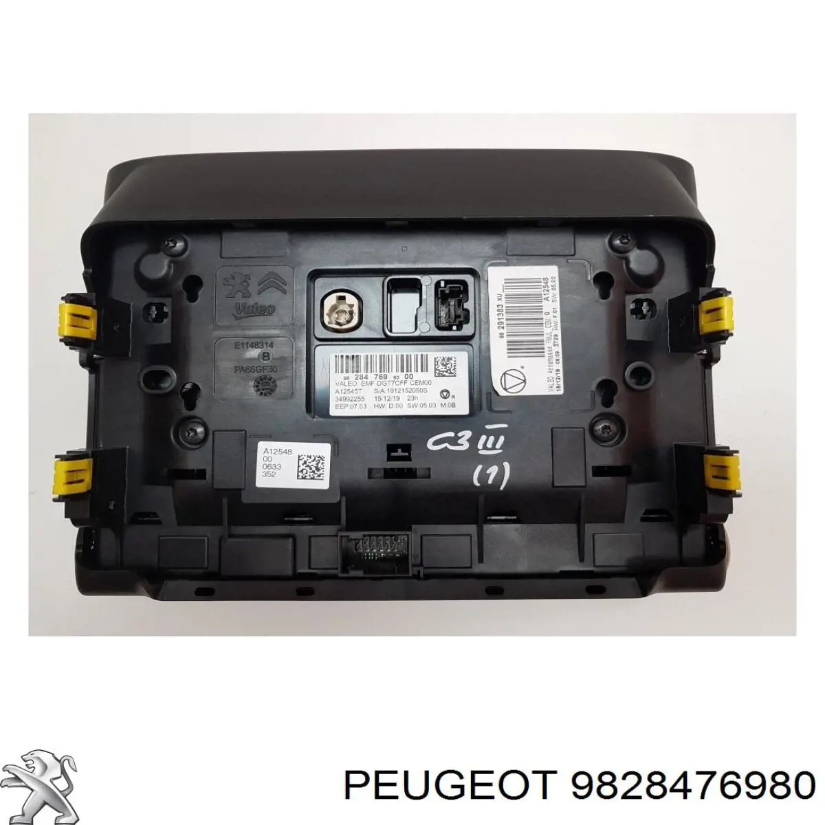 Comprar 9812006580 Peugeot/Citroen Pantalla