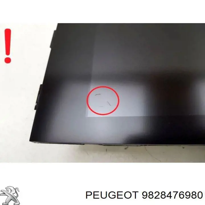 Pantalla multifunción Peugeot/Citroen 9812006580 precio, desde 181,50 EUR