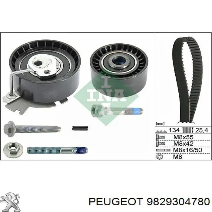 9829304780 Peugeot/Citroen correa distribución