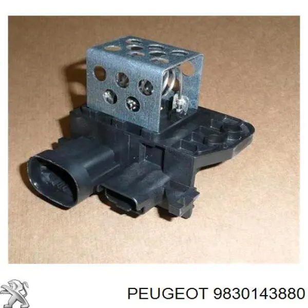 Comprar 9830143880 Peugeot/Citroen Regulador de velocidad del ventilador de refrigeración (unidad de control)