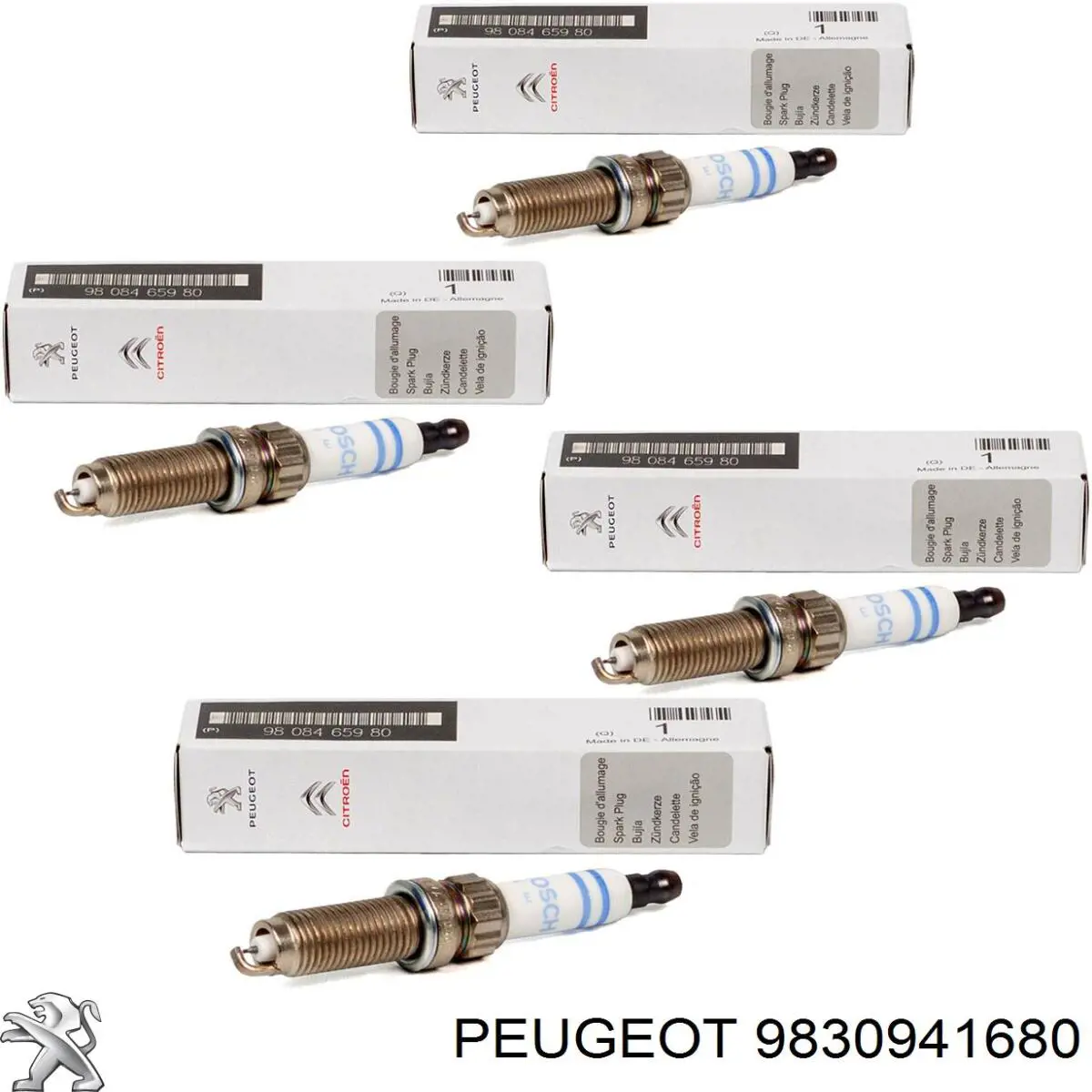 Bujía 9830941680 Peugeot/Citroen