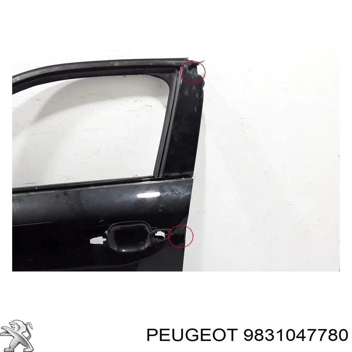 9831047780 Peugeot/Citroen Puerta delantera