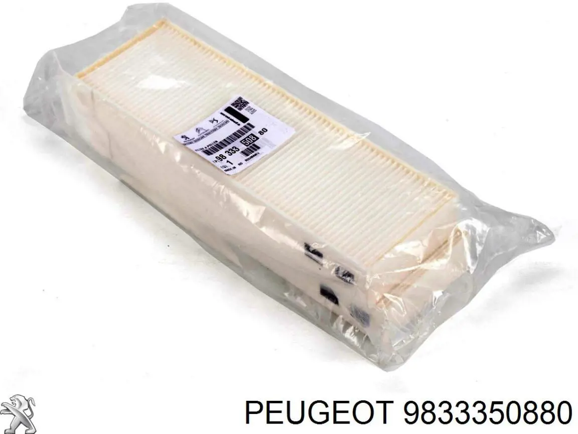 Filtro de cabina Peugeot/Citroen 9833350880 precio, desde 8,27 EUR
