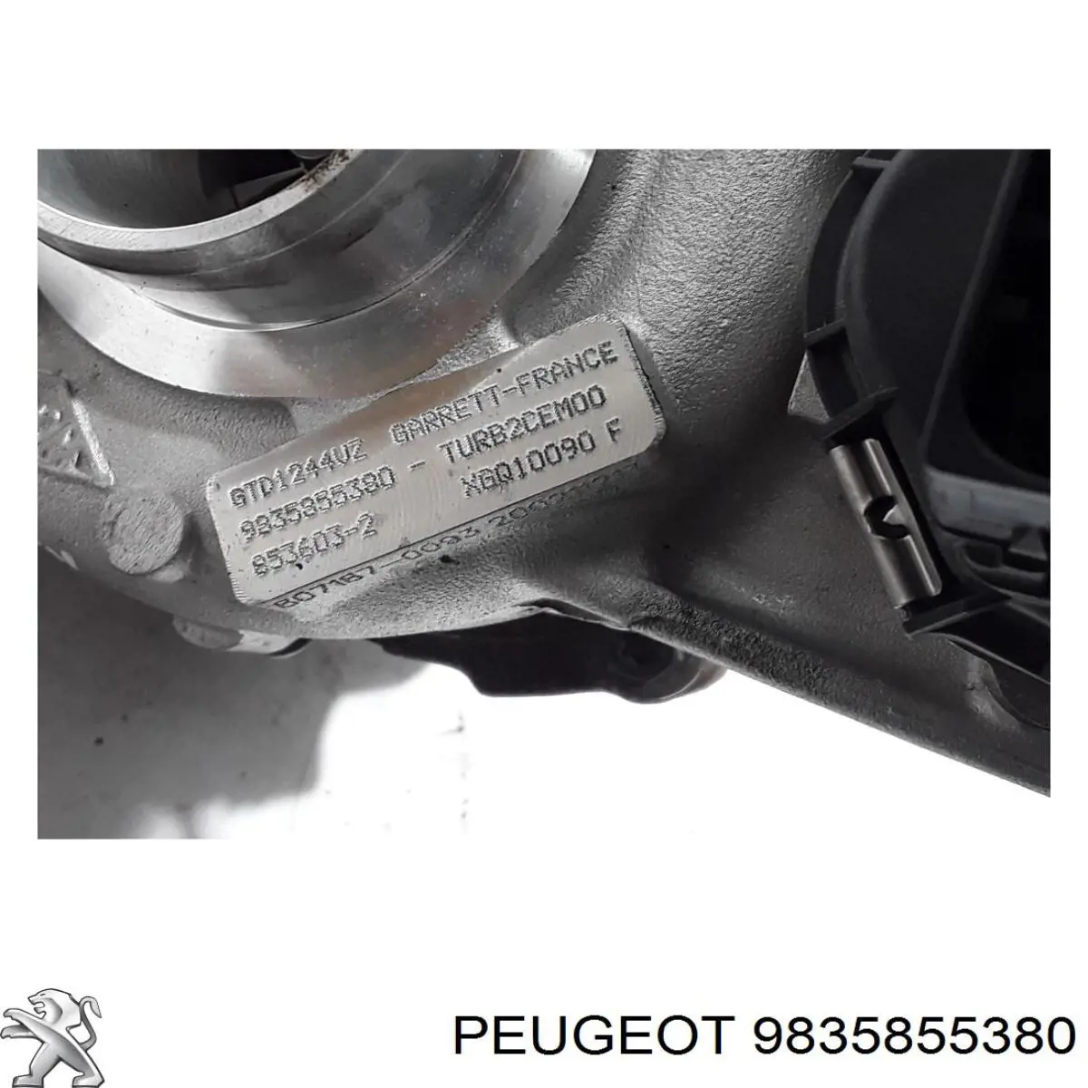 9835855380 Peugeot/Citroen turbocompresor