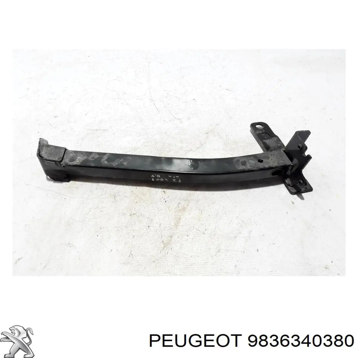 9836340380 Peugeot/Citroen Soporte del refuerzo del parachoques delantero