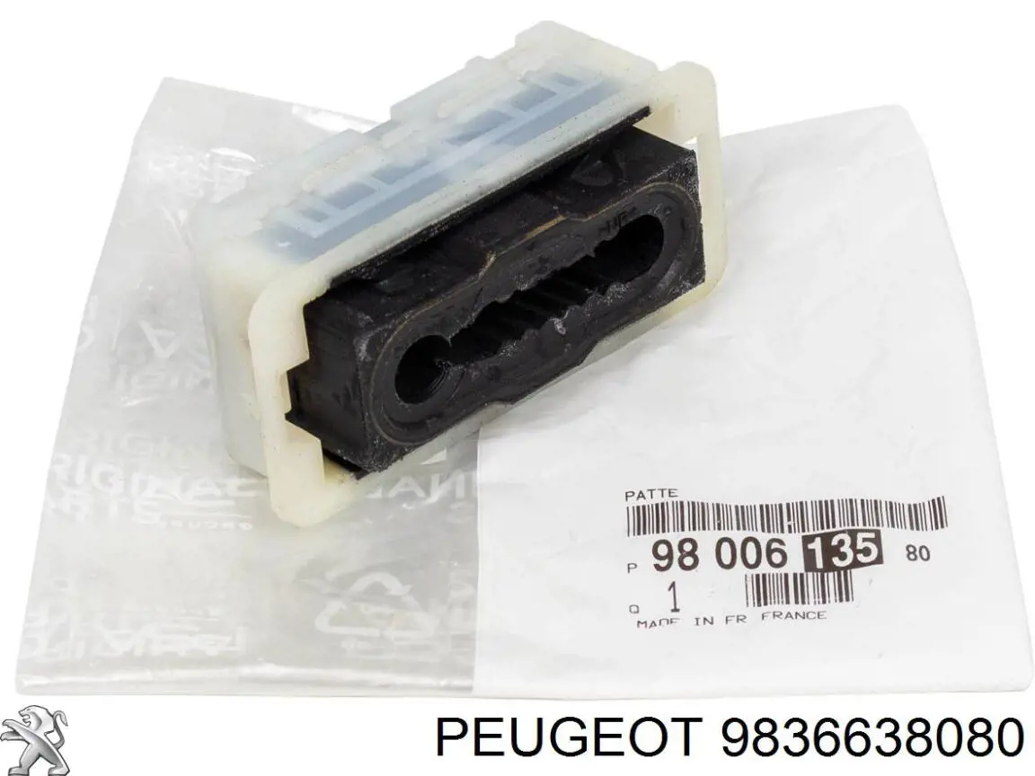 9836638080 Peugeot/Citroen Ventilador de refrigeración del motor