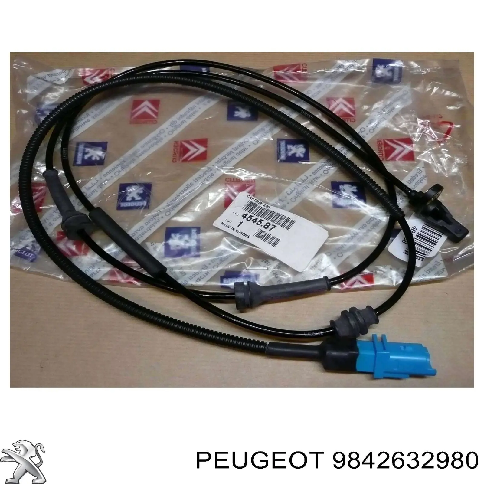 Caja de mariposa Peugeot/Citroen 9842632980