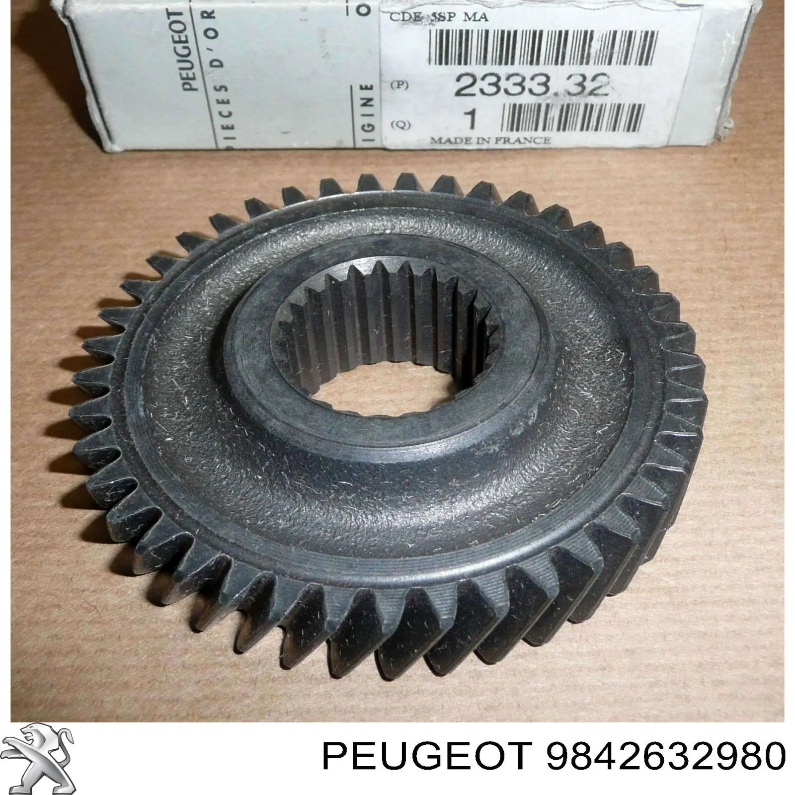 9842632980 Peugeot/Citroen Mariposa de admisión