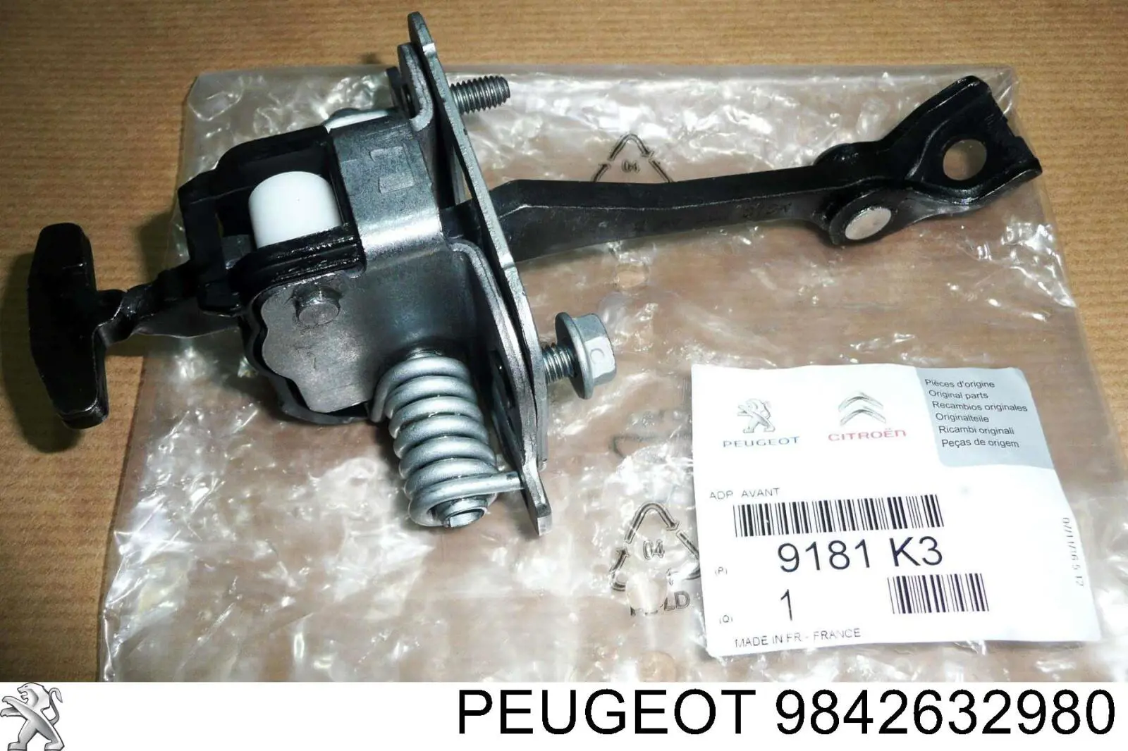 9842632980 Peugeot/Citroen cuerpo de mariposa completo