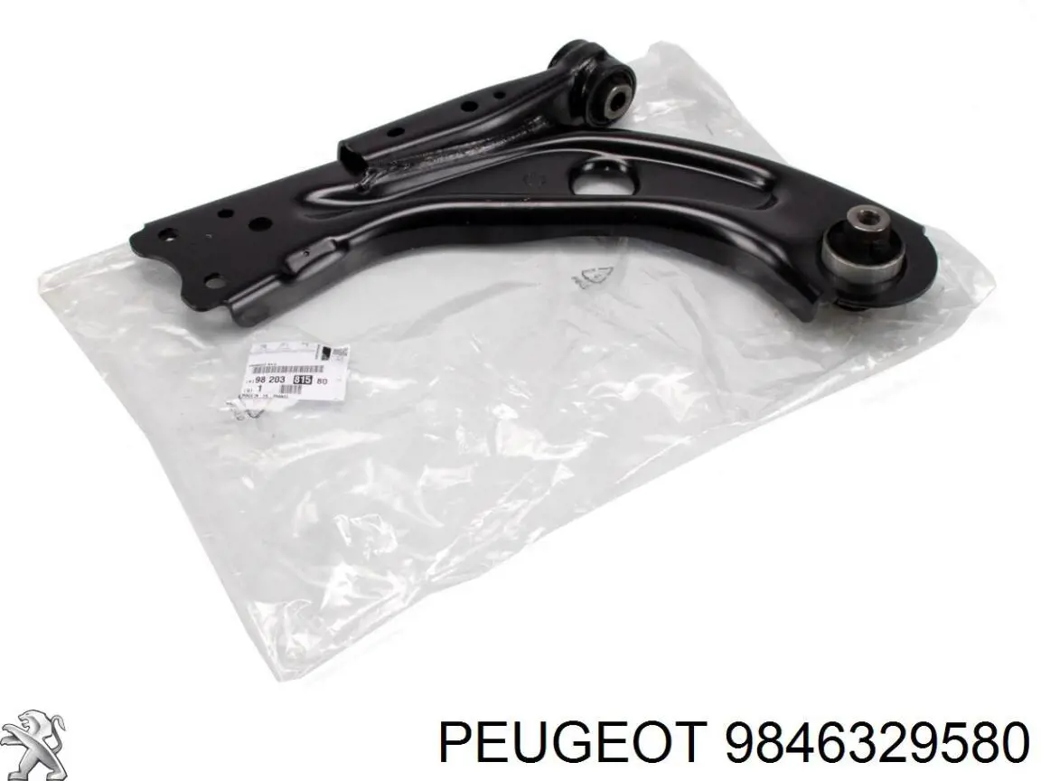Brazo inferior izquierdo de la suspensión delantera Peugeot/Citroen 9846329580 precio, desde 63,80 EUR