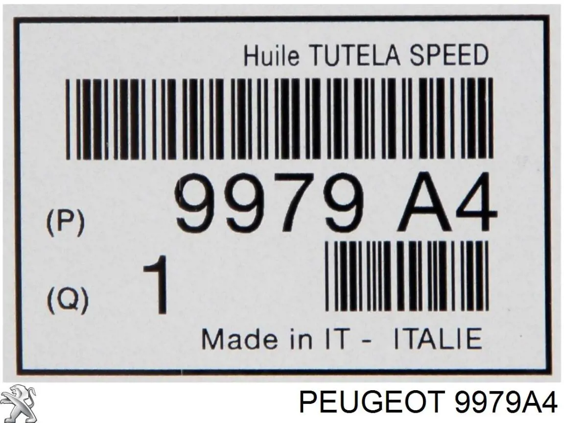 Aceite caja de cambios 9979A4 Peugeot/Citroen