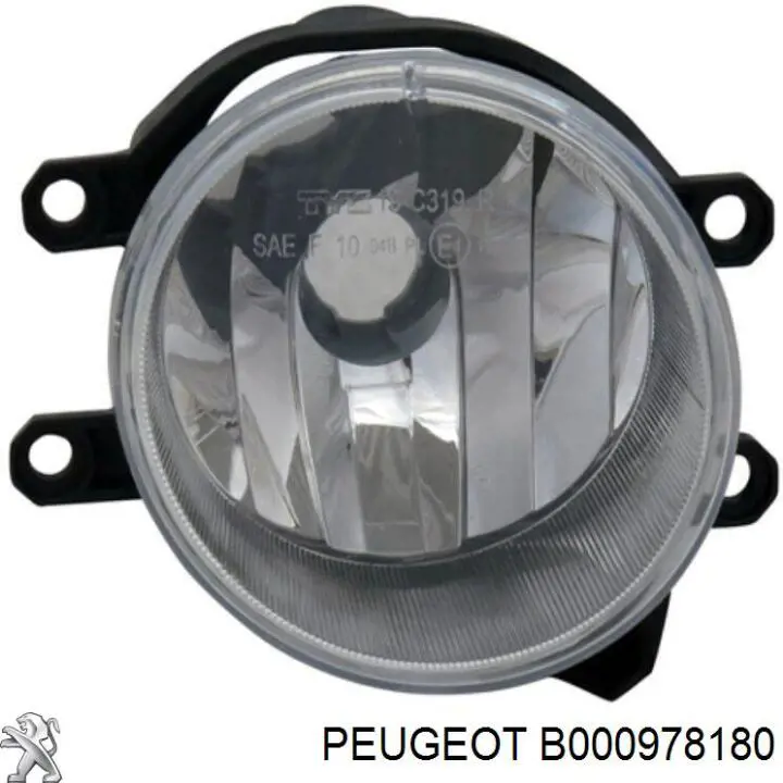 B000978180 Peugeot/Citroen luz antiniebla izquierdo