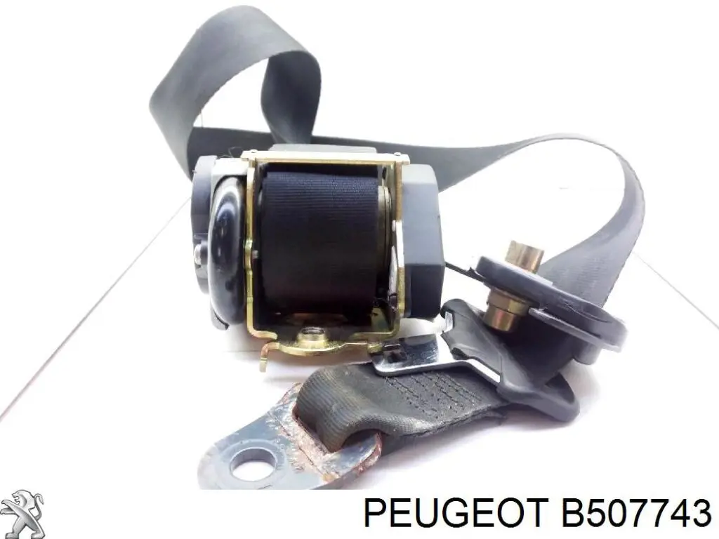 Cinturón de seguridad delantero derecho Peugeot/Citroen B507743 precio, desde 63,89 EUR
