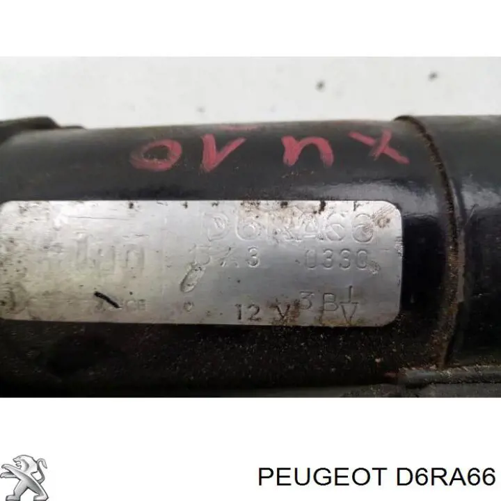 Comprar D6RA66 Peugeot/Citroen Motores de arranque