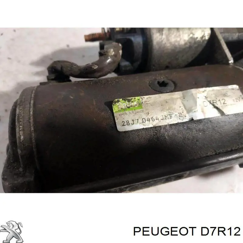 D7R12 Peugeot/Citroen Arranque motores