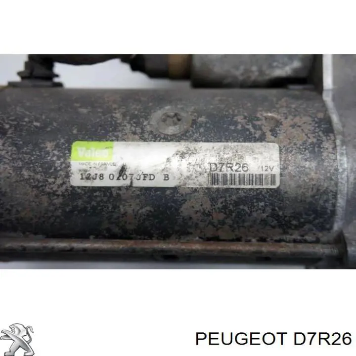 Comprar D7R26 Peugeot/Citroen Motores de arranque