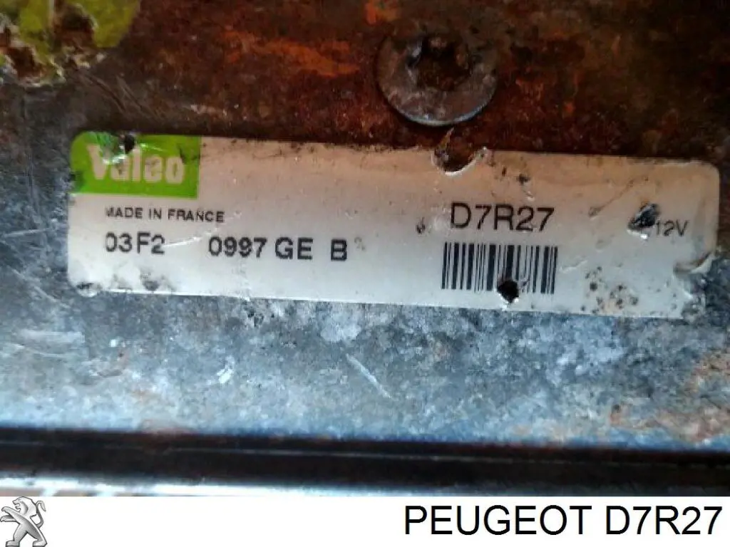Burro de arranque  Peugeot/Citroen D7R27 precio, desde 61,71 EUR