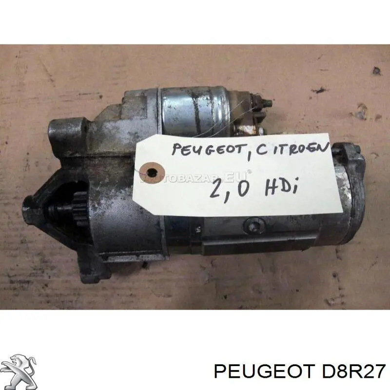 D8R27 Peugeot/Citroen motor de arranque