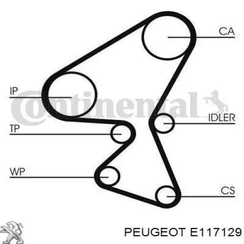 E117129 Peugeot/Citroen