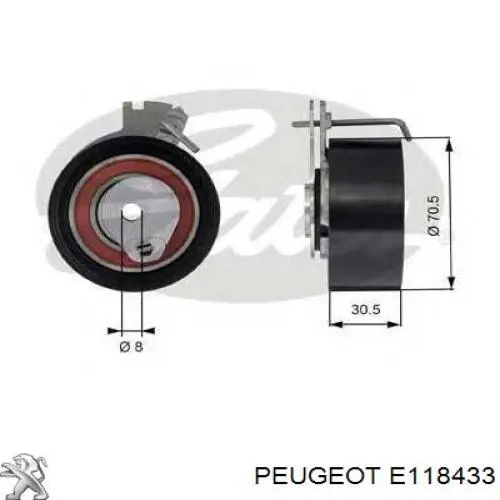 E118433 Peugeot/Citroen kit de correa de distribución