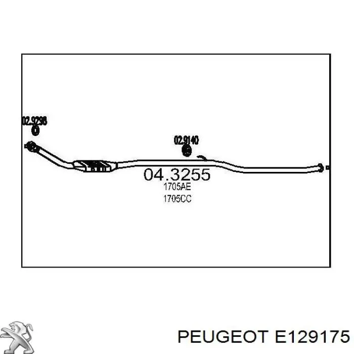 E129175 Peugeot/Citroen