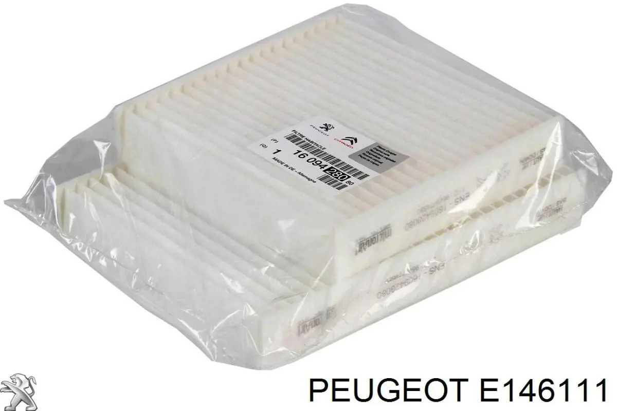 Filtro de cabina Peugeot/Citroen E146111 precio, desde 9,28 EUR