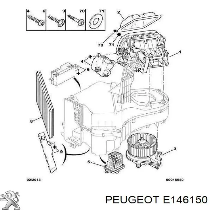 E146150 Peugeot/Citroen
