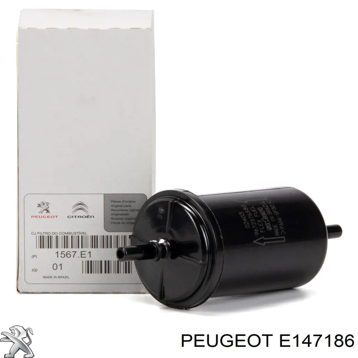 E147186 Peugeot/Citroen Filtro de aire de motor