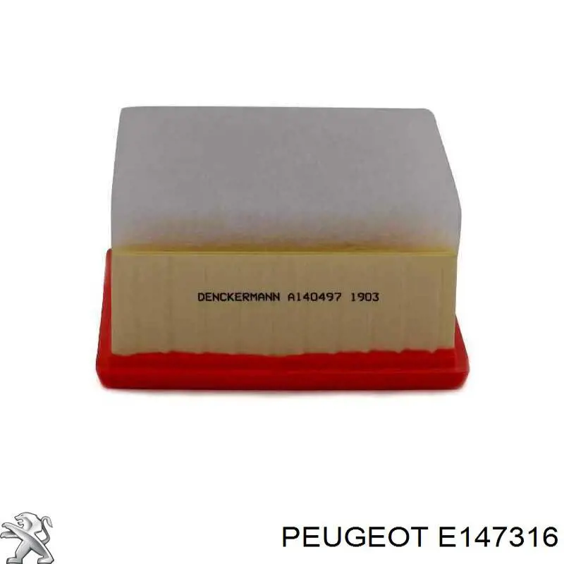 Comprar E147316 Peugeot/Citroen El filtro de aire