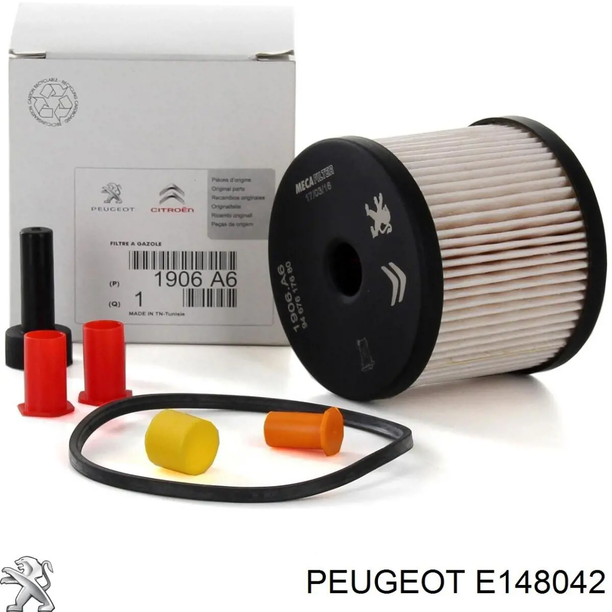 Filtro de combustible E148042 Peugeot/Citroen