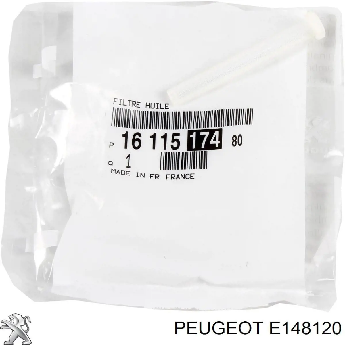 Filtro de combustible E148120 Peugeot/Citroen