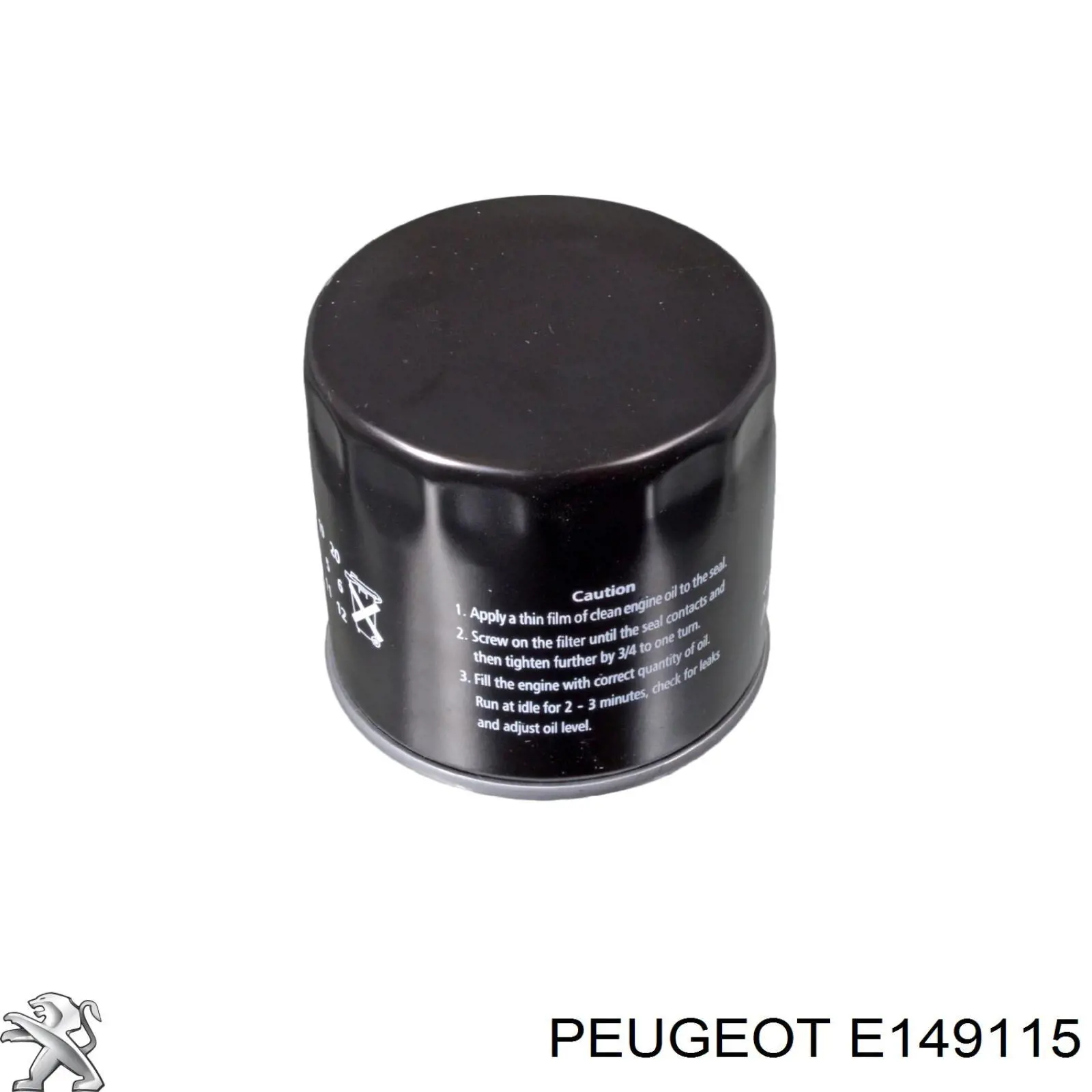 Filtro de aceite E149115 Peugeot/Citroen