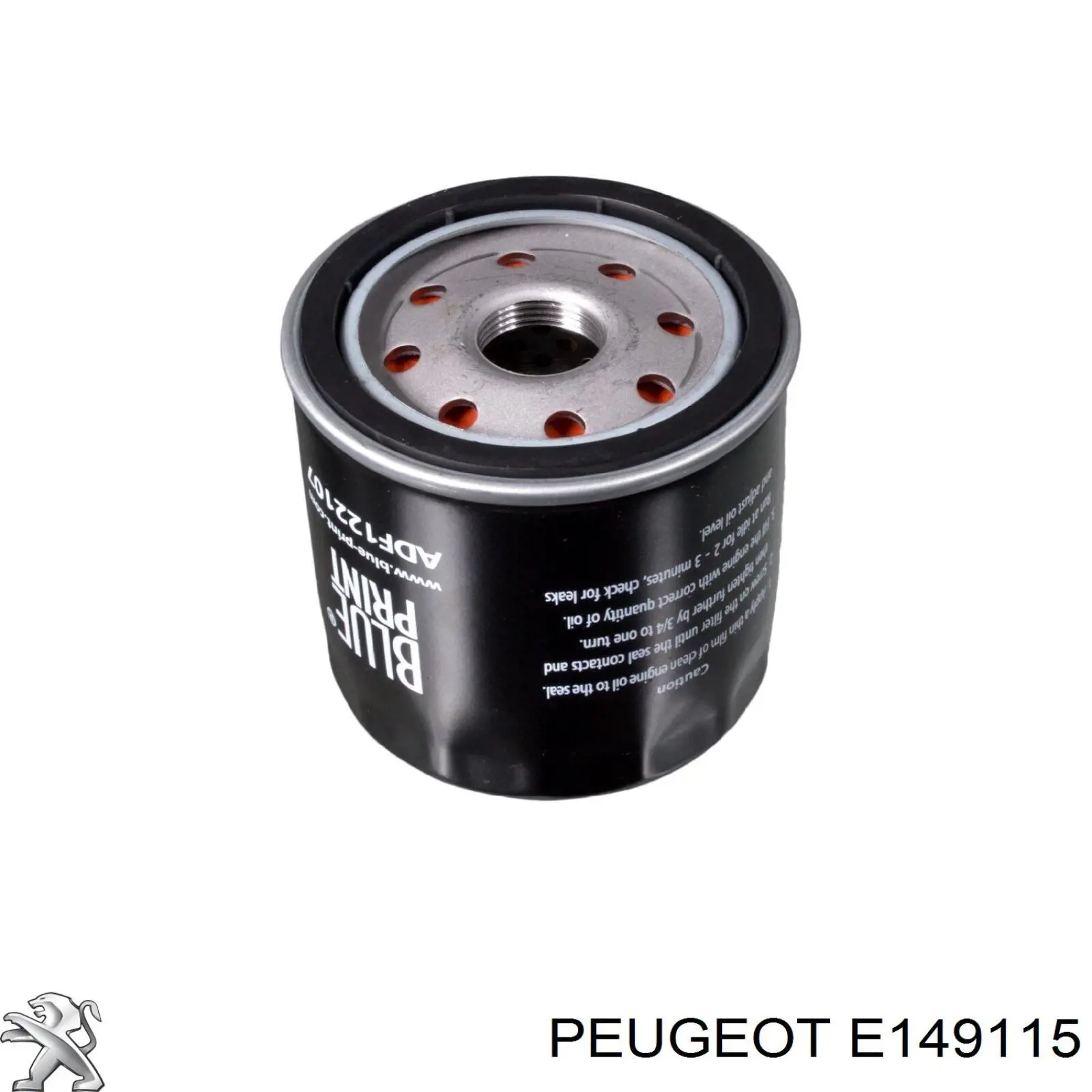 E149115 Peugeot/Citroen Filtro aceite