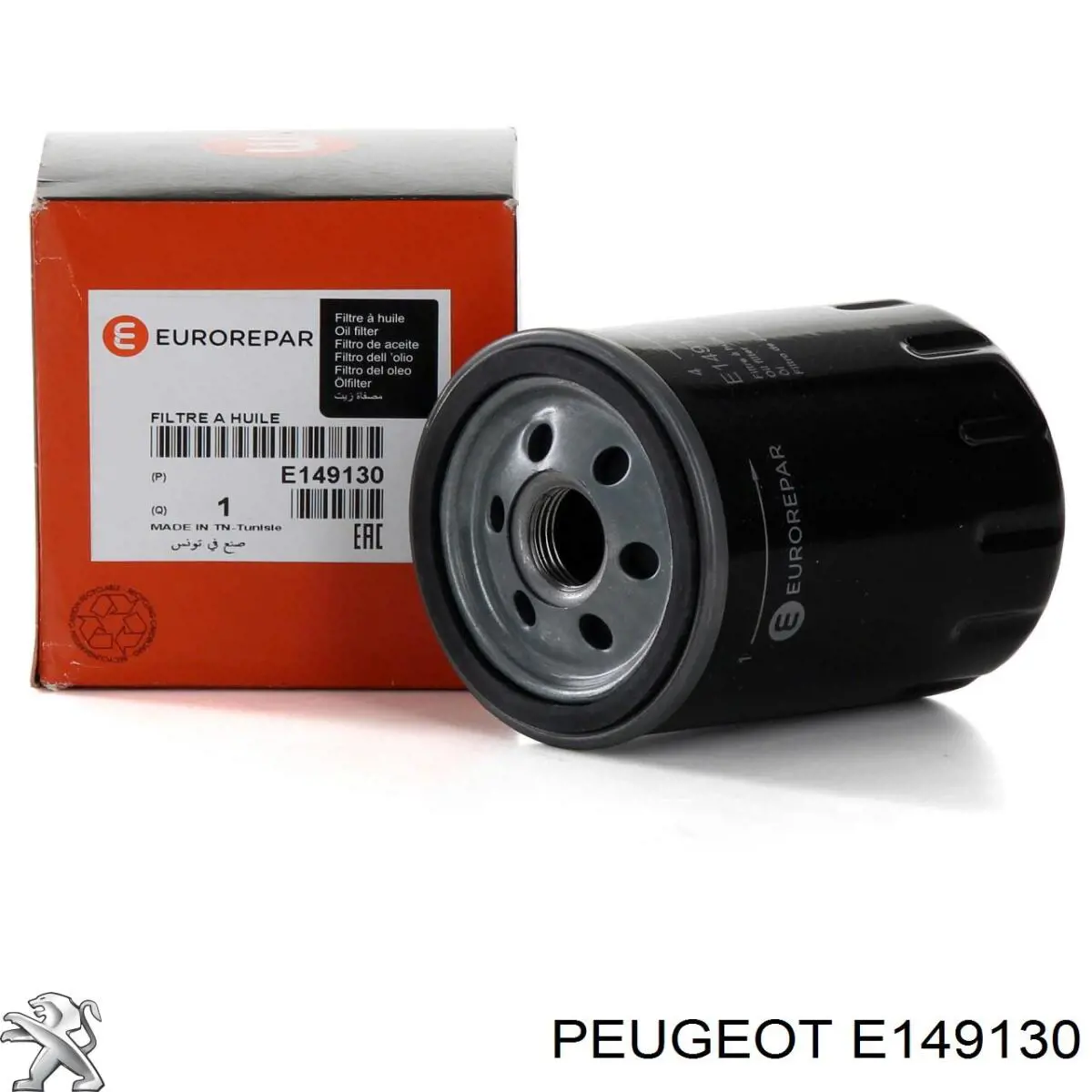 Filtro de aceite Peugeot/Citroen E149130 precio, desde 8,21 EUR