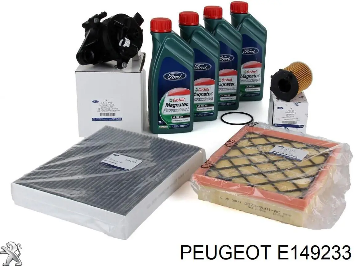 Filtro de aceite Volvo V40 525, 526