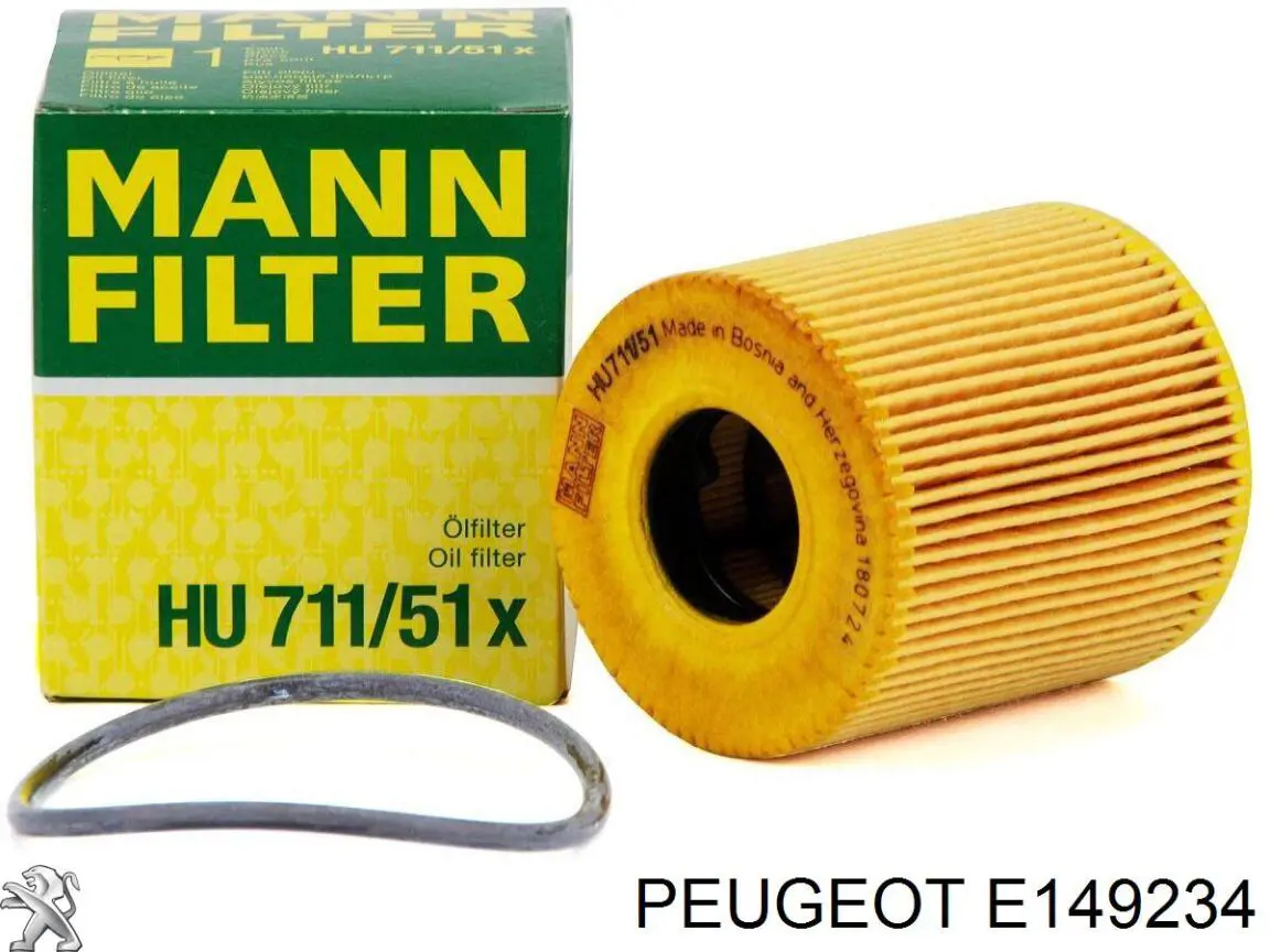 Comprar E149234 Peugeot/Citroen Filtros de aceite