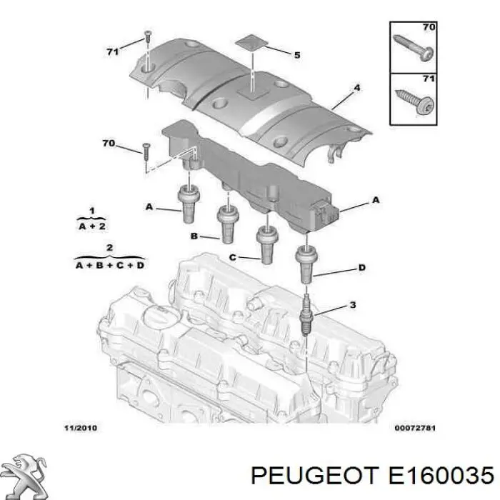 E160035 Peugeot/Citroen